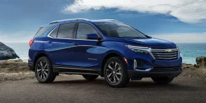 2022 Blue Chevy Equinox