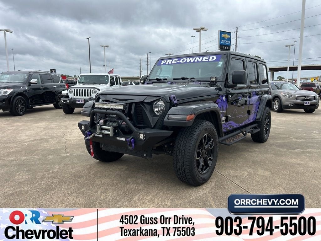 2019 Jeep Wrangler Unlimited Sahara 4x4