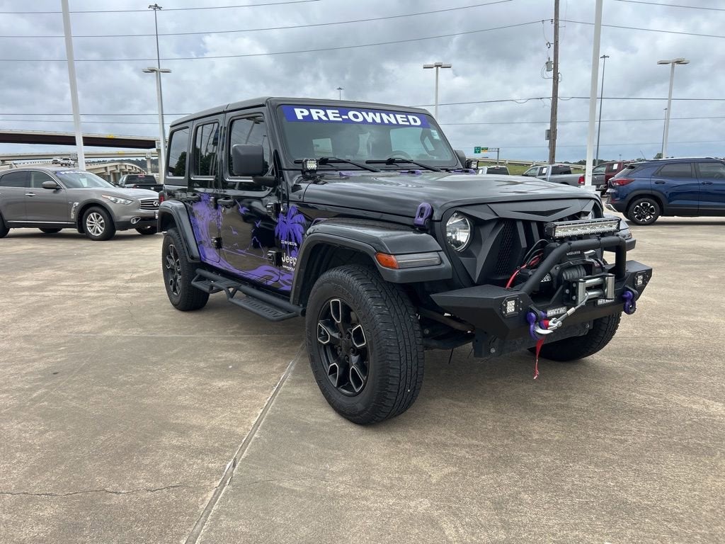 2019 Jeep Wrangler Unlimited Sahara 4x4