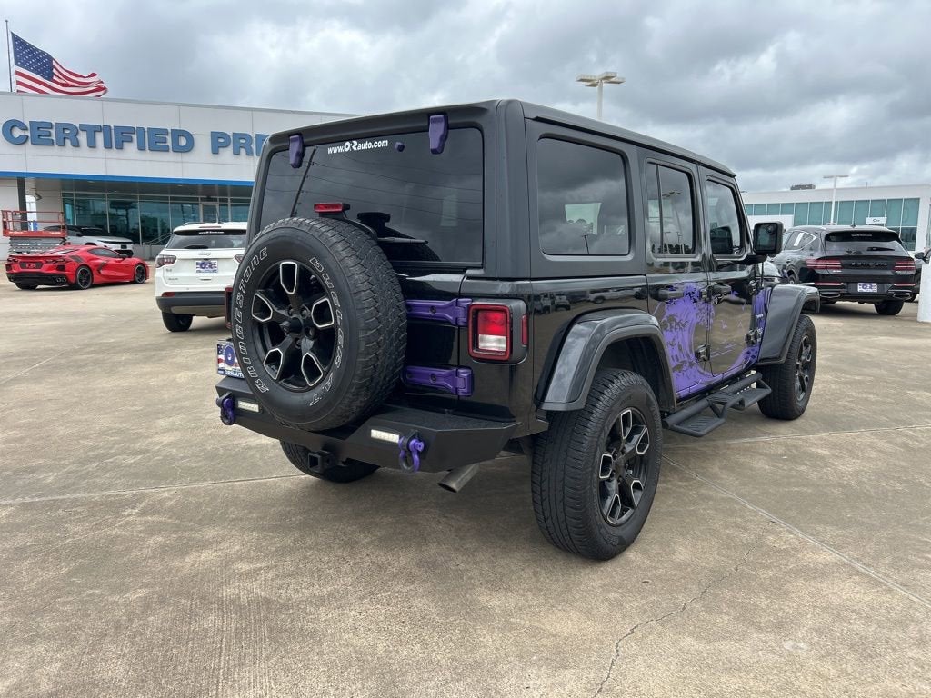 2019 Jeep Wrangler Unlimited Sahara 4x4