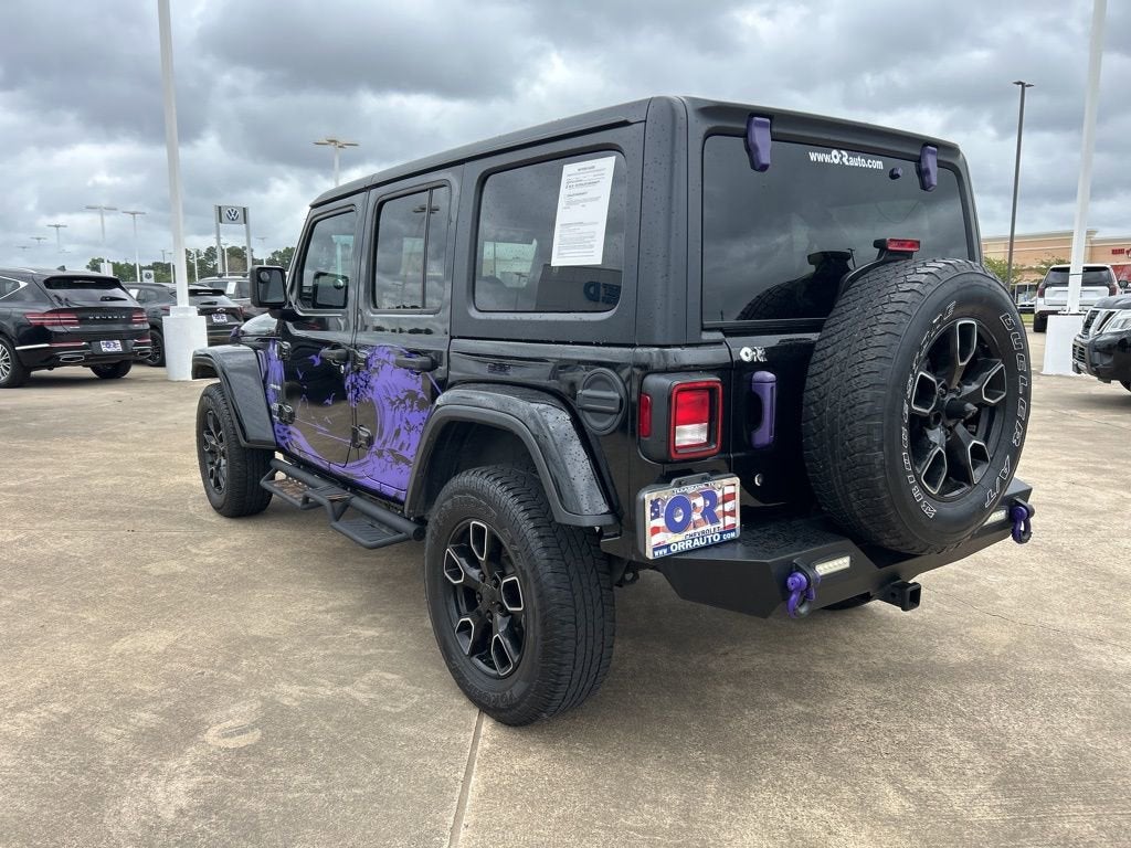 2019 Jeep Wrangler Unlimited Sahara 4x4