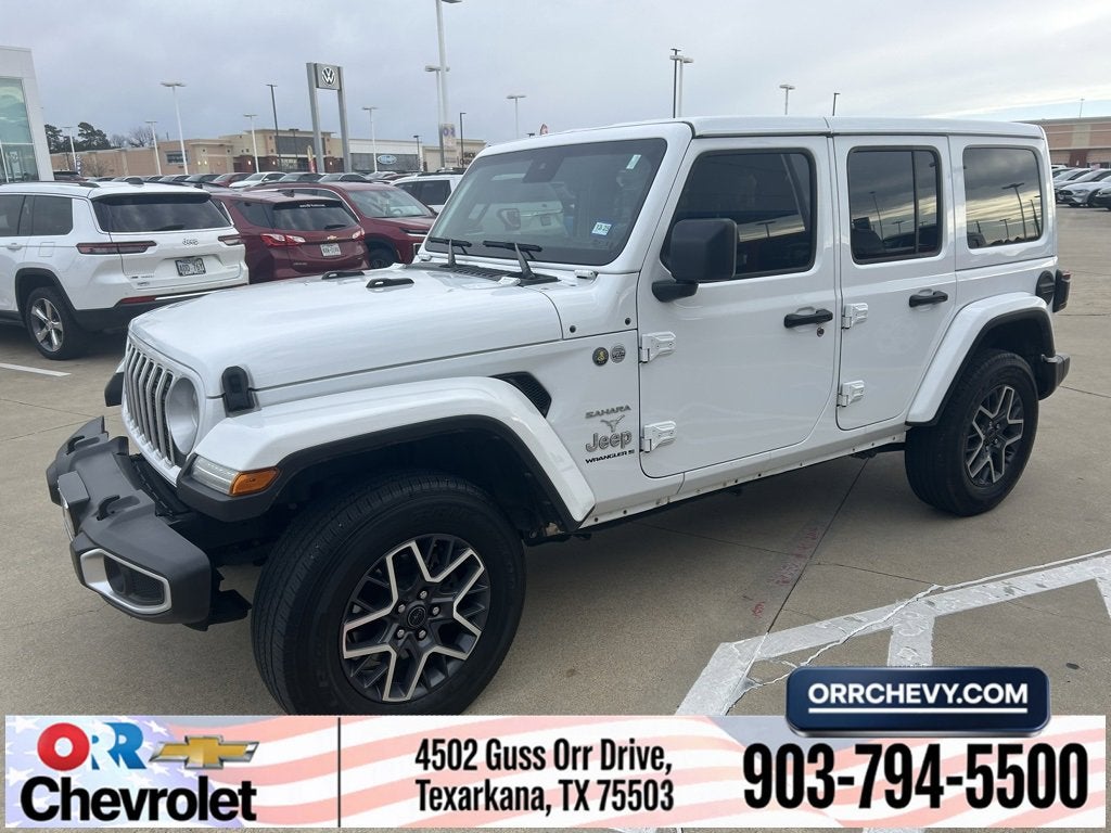 2024 Jeep Wrangler 4-Door Sahara 4x4
