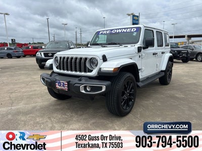 2025 Jeep Wrangler 4xe Sahara