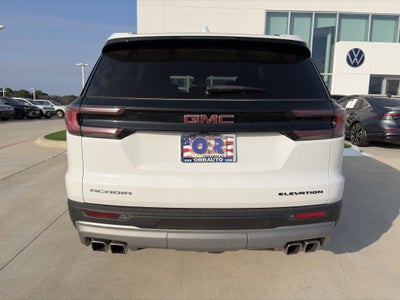 2025 GMC Acadia Elevation