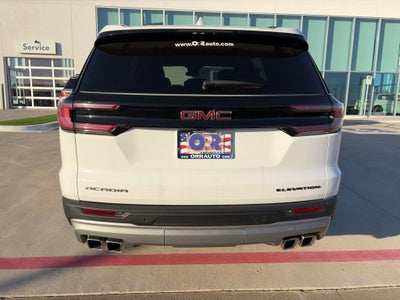 2025 GMC Acadia Elevation
