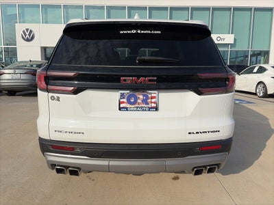 2025 GMC Acadia Elevation