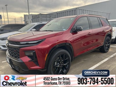 2024 Chevrolet Traverse RS