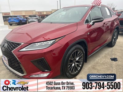 2022 Lexus RX RX 350 F SPORT Handling