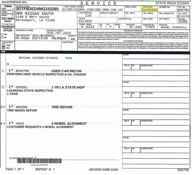 2021 GMC Sierra 1500 SLT