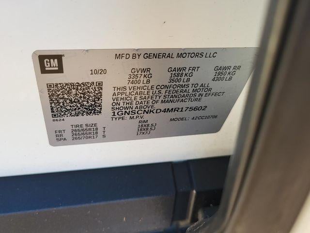 2021 Chevrolet Tahoe 2WD LT