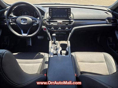 2022 Honda Accord Sedan Sport 1.5T CVT