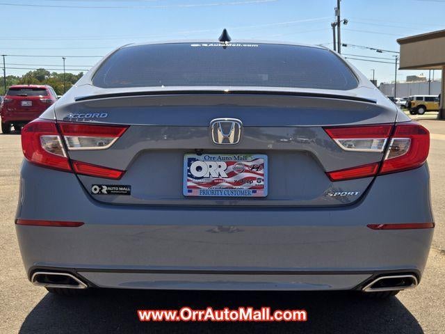2022 Honda Accord Sedan Sport 1.5T CVT