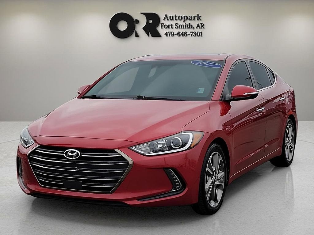 Used 2017 Hyundai Elantra Limited with VIN 5NPD84LF5HH016890 for sale in Fort Smith, AR