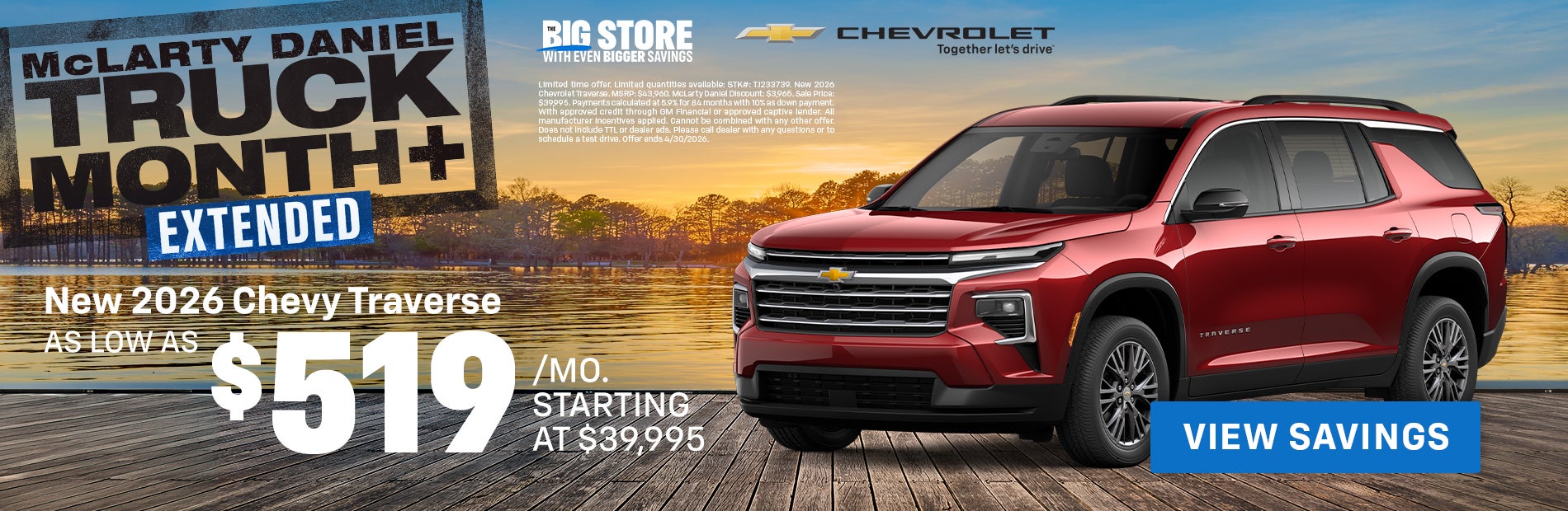 New 2026Chevy Traverse